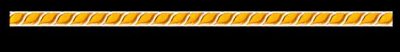 (image for) Dollhouse Scale Model Wallpaper Gold Borders