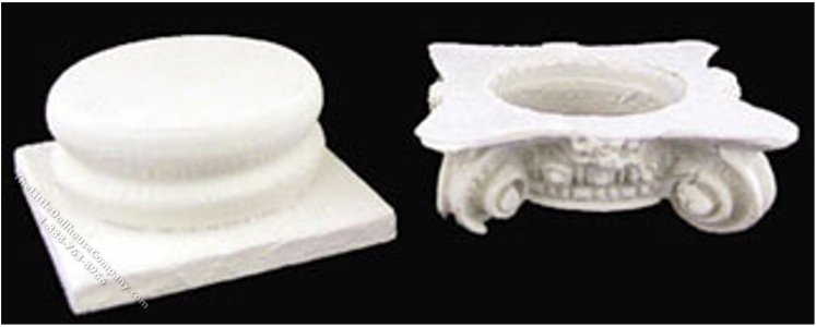 (image for) Dollhouse Scale Model Column Set