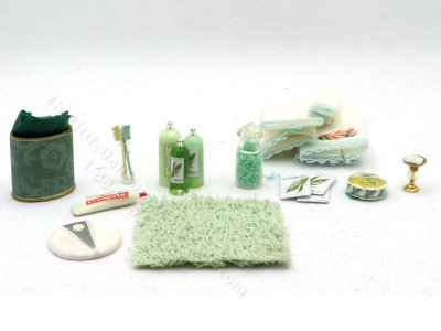 (image for) Miniature Bathroom Accessories Set