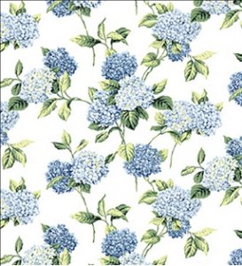 (image for) Wallpaper - Hydrangea Garden - Blue