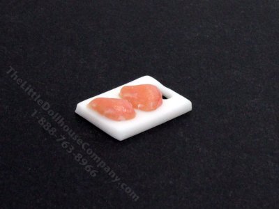 (image for) Miniature Chicken Breasts for Dollhouses