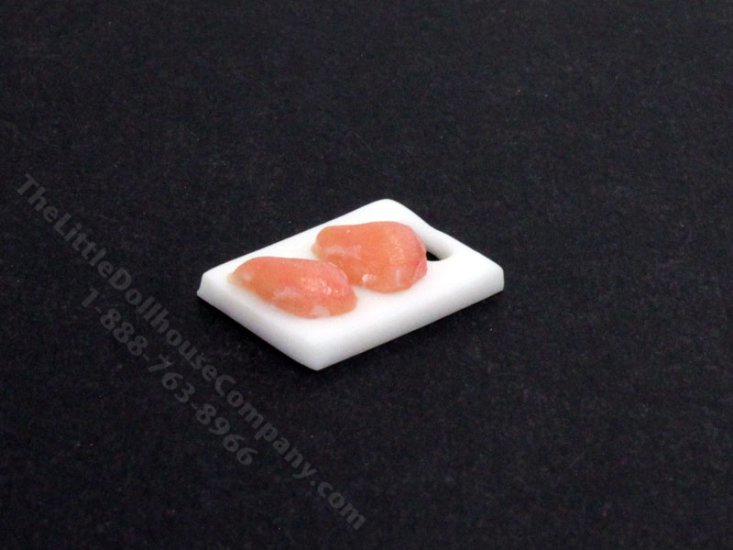 (image for) Miniature Chicken Breasts for Dollhouses