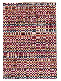 (image for) Miniature Colourful Woven Rug for Dollhouses