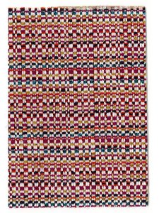 (image for) Miniature Colourful Woven Rug for Dollhouses
