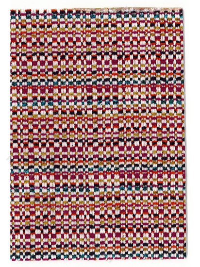 (image for) Miniature Colourful Woven Rug for Dollhouses