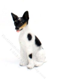 (image for) Miniature Rat Terrier for Dollhouses