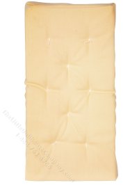 (image for) Miniature Yellow Single Mattress for Dollhouses
