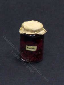 (image for) Handmade Miniature Beetroot Sealed in Glass Jar