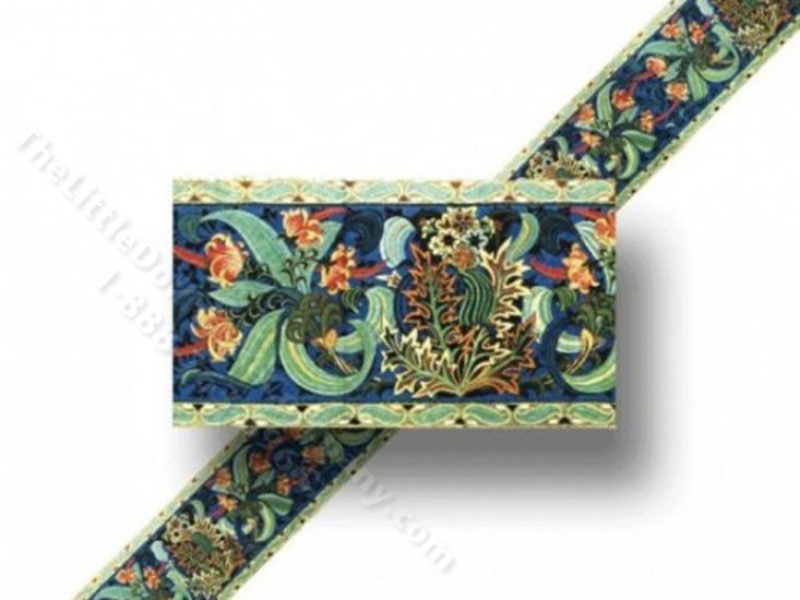(image for) 1:24 Scale Dollhouse Wallpaper Border