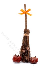 (image for) Miniature Fall Broom for Dollhouses