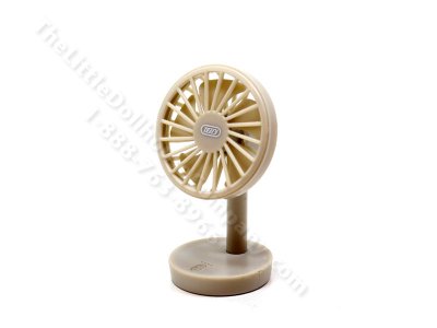 (image for) Miniature Grey Fan for Dollhouses