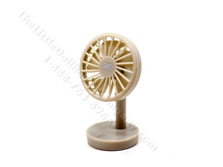 (image for) Miniature Grey Fan for Dollhouses