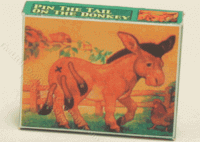 (image for) Miniature Pin The Tail On The Donkey Game Box