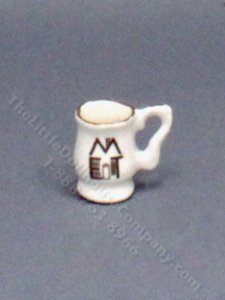 (image for) Miniature Commemorative MET Tankard for Dollhouses