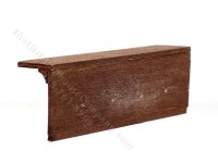 (image for) Miniature Four Double Hook Hat and Coat Rack for Dollhouses