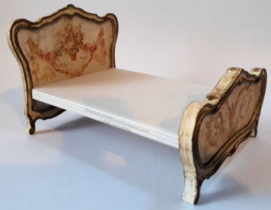 (image for) Miniature French Rococo Bed Kit