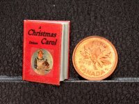 (image for) Miniature Book: 'A Christmas Carol' by Jane Woodham