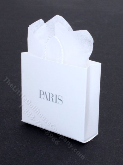 (image for) Miniature Large Paris Shopping Bag