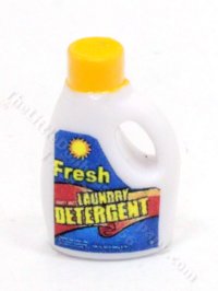 (image for) Miniature Replica Bottle of Laundry Detergent for Dollhouses