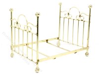 (image for) Vintage Miniature Brass Bed