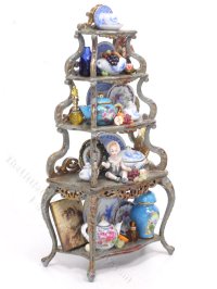 (image for) Miniature Etagere by Twylla Charles for Dollhouses