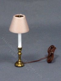 (image for) Miniature Buffet Candlestick Lamp for Dollhouses