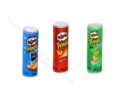 (image for) Dollhouse Scale Model Replica Pringles Potato Chips