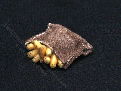 (image for) Miniature Sack of Carrots for Dollhouses