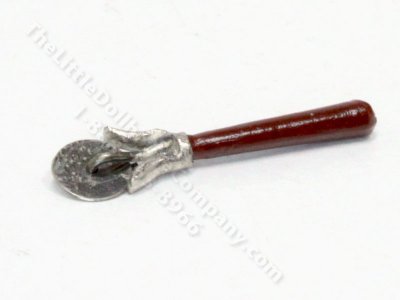 (image for) Dollhouse Functional Miniature Pizza Wheel