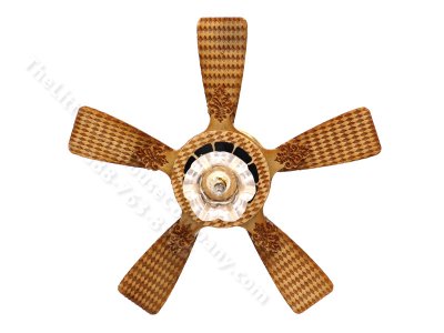 (image for) Miniature 12V Ceiling Light and Working Fan for Dollhouses