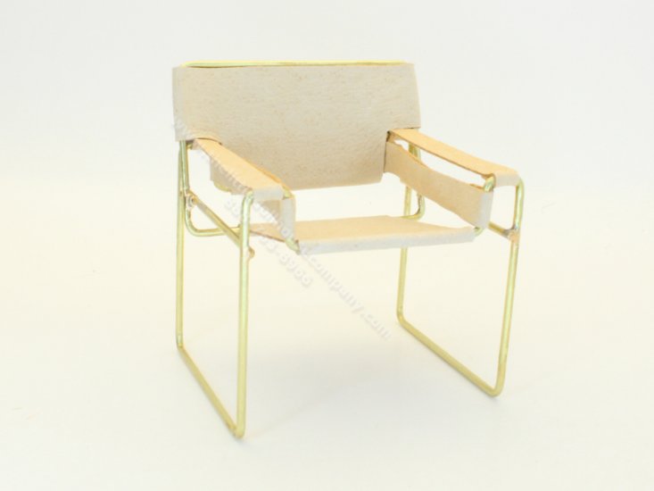 (image for) Contemporary Wassily Chair in Beige by Warren Richardson