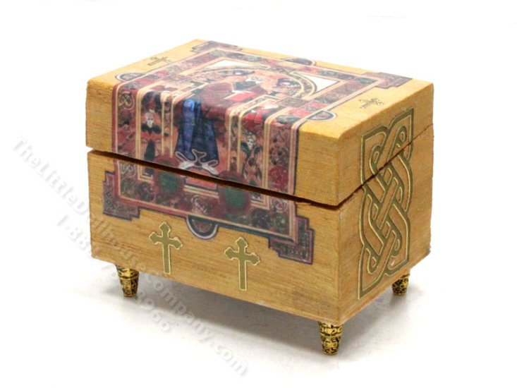 (image for) Miniature Religious Relics Chest for Dollhouses