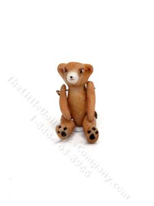 (image for) Miniature Jointed Teddy Bear Doll
