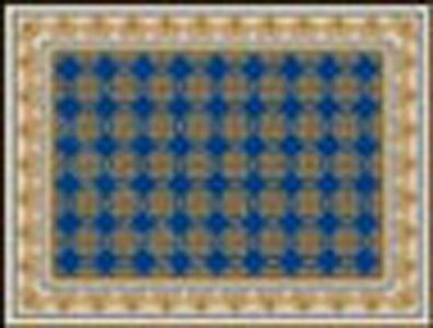 (image for) Dollhouse Scale Model Rug / Midnight