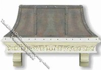 (image for) Miniature French Provincial Style Kitchen Hood for Dollhouses