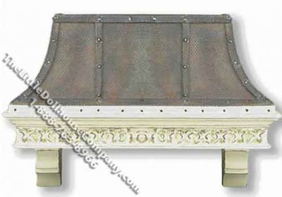 (image for) Miniature French Provincial Style Kitchen Hood for Dollhouses