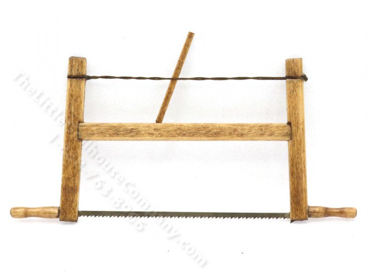 (image for) Handmade Miniature Carpenter's Frame Saw