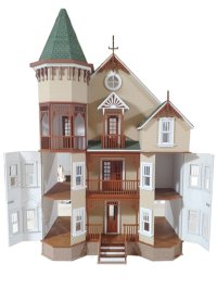 (image for) Full Scale House On The Hill Laser Cut Dollhouse Kit