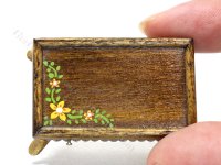 (image for) Vintage Handmade Miniature Jewelry Box by Robert Street 1984