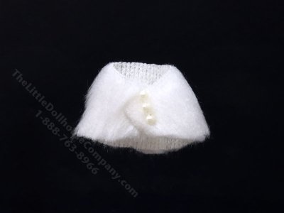 (image for) Miniature White Fur Stole