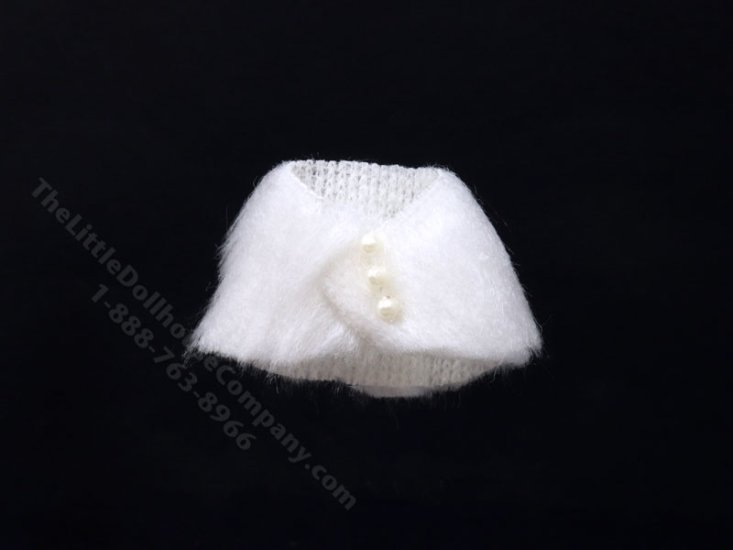 (image for) Miniature White Fur Stole
