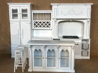 (image for) Miniature 6 Pc. White Kitchen Set