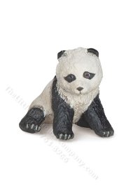 (image for) Miniature Oversized Baby Panda for Dollhouses