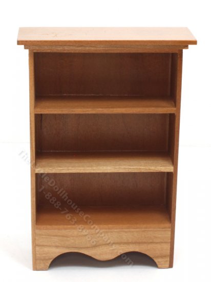 (image for) Miniature Cherry Wood Bookshelf