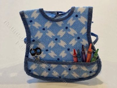(image for) Miniature Kids Artist Apron Kit for Dollhouses