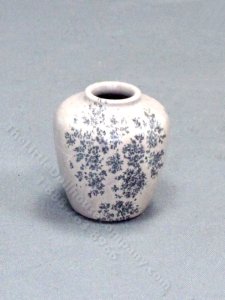 (image for) Miniature Crackle Vase for Dollhouses