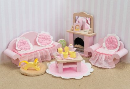 (image for) Daisylane Sitting Room for Dollhouses