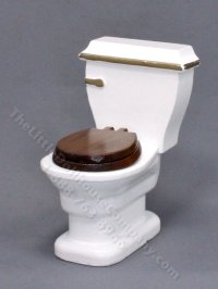 (image for) Miniature Toilet for Dollhouses