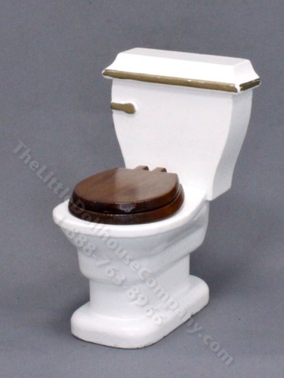 (image for) Miniature Toilet for Dollhouses
