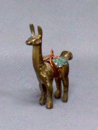 (image for) Vintage Miniature Llama Figurine for Dollhouses